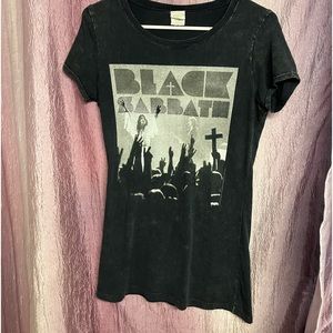 Black Sabbath ladies cut t shirt